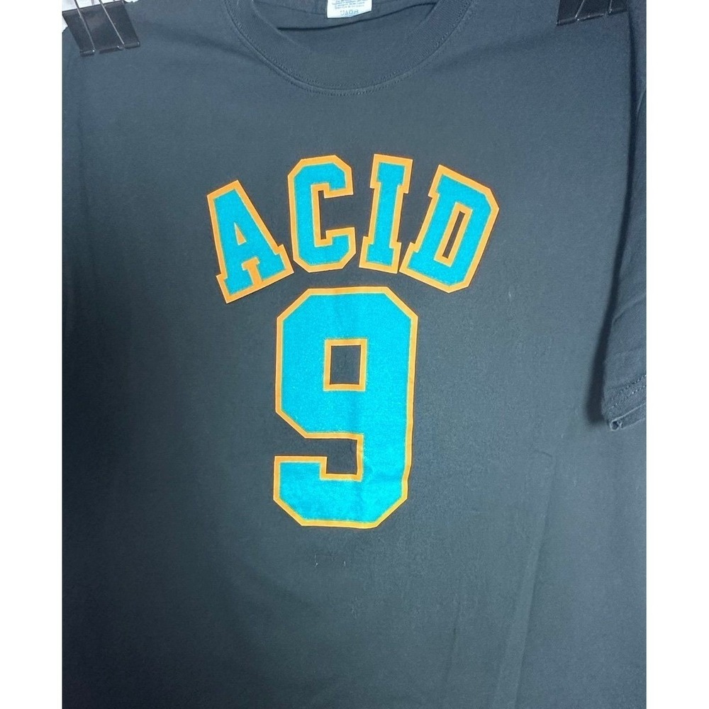 Official ACID 9 T-shirt. Bunker Records !  NEW XLg